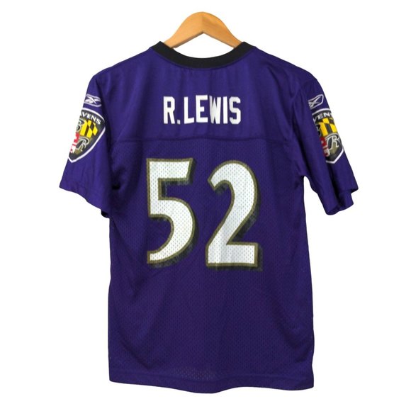 NFL Players Other - Vintage Ray Lewis NFL Players Youth Jersey L 14 16 Baltimore Ravens